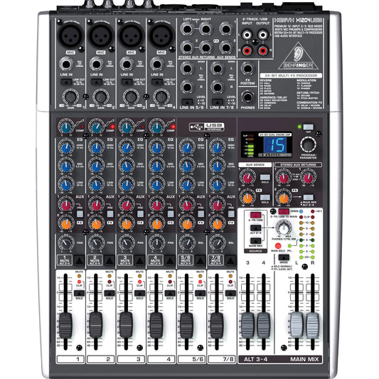 BEHRINGER XENYX X1204USB 12-Input Mixer With USB & Effect