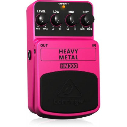 BEHRINGER HM300 Heavy Metal Distortion Effects Pedal