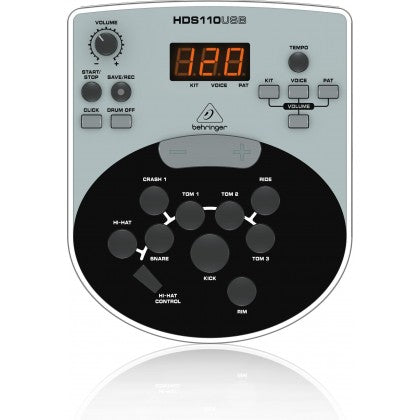 BEHRINGER XD8USB 8-Piece Electronic Drum W/ USB Interface