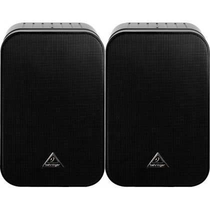 Behringer 1C-BK Ultra-Compact 100W 5 inch Monitor Speakers, Pair, Black