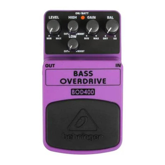 BEHRINGER BOD400 Authentic Tube-Sound Overdrive Effects Pedal