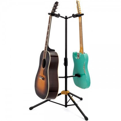 HERCULES GS422B PLUS Auto Grip System (AGS) Double Guitar Stand