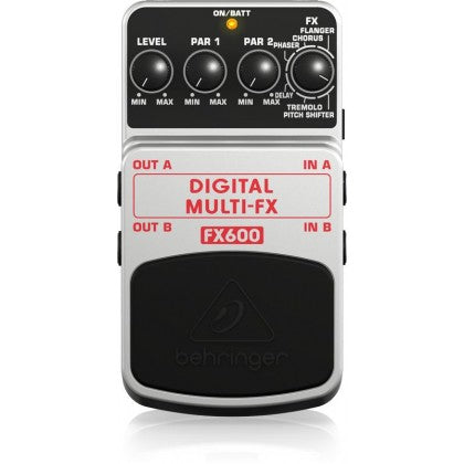 BEHRINGER DIGITAL MULTI-FX FX600 Digital Stereo Multi-Effects Pedal