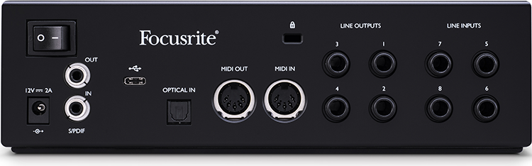 Focusrite Clarett+ 4Pre USB-C Audio Interface