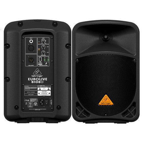 Behringer Eurolive B108D 300-Watt 8" Powered Speaker